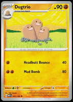 Dugtrio 051/165 EN — original front scan