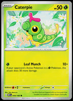 Caterpie 010/165 EN — original front scan