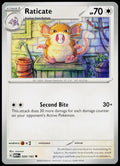 Raticate 020/165 EN — original front scan