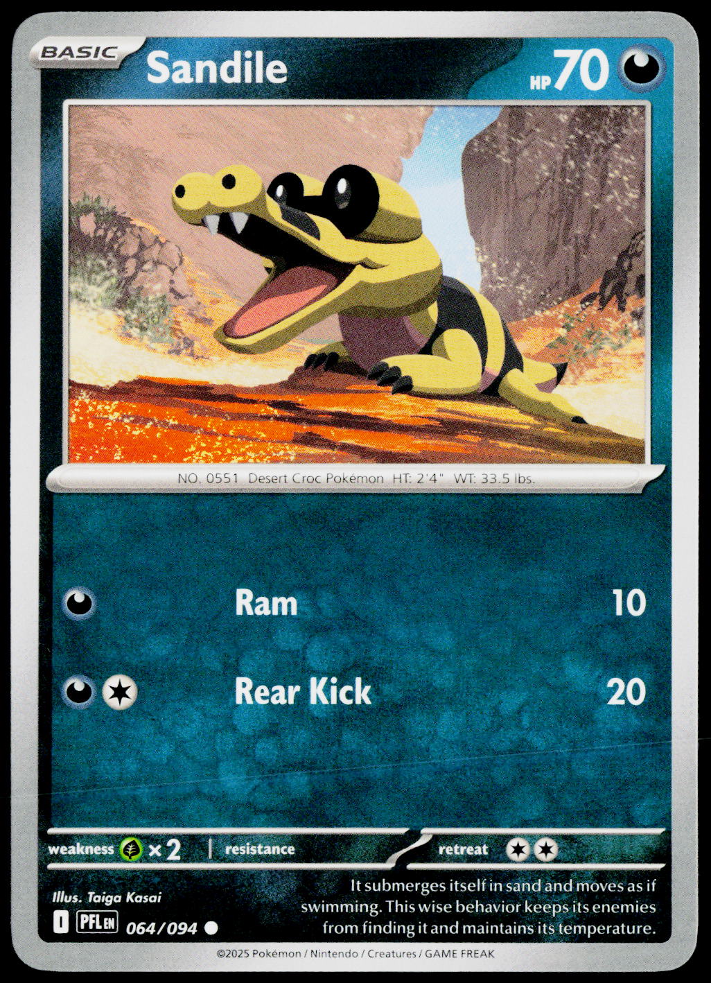 Sandile 064/094 EN — original front scan
