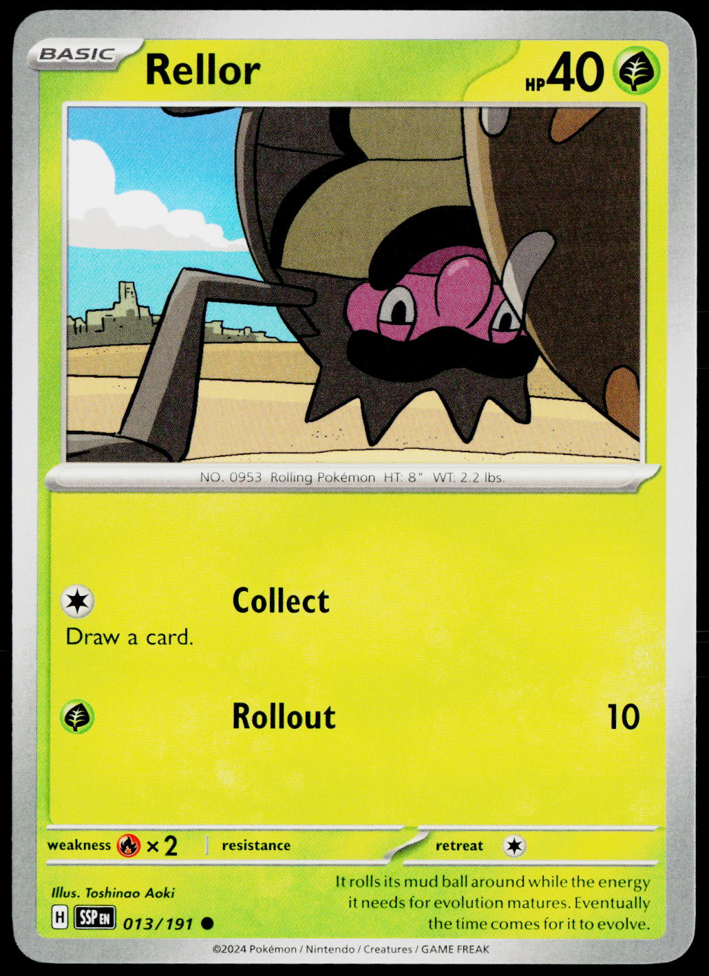 Rellor 013/191 EN — original front scan