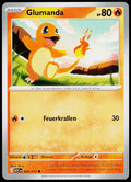 Charmander 020/217 DE — original front scan