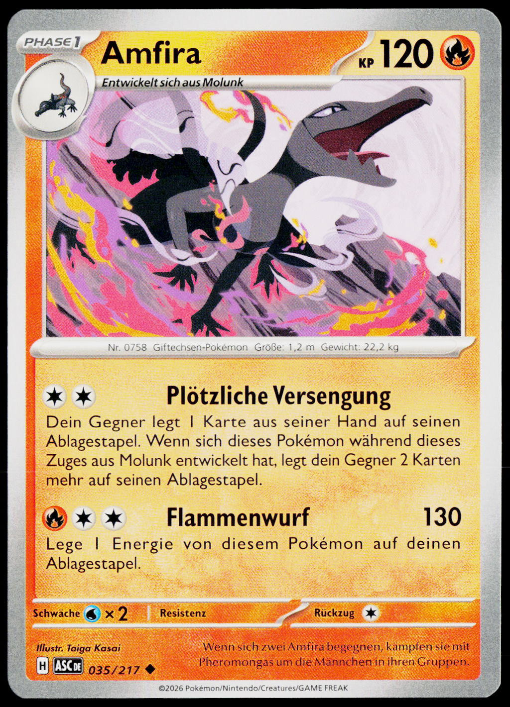 Salazzle 035/217 DE — original front scan