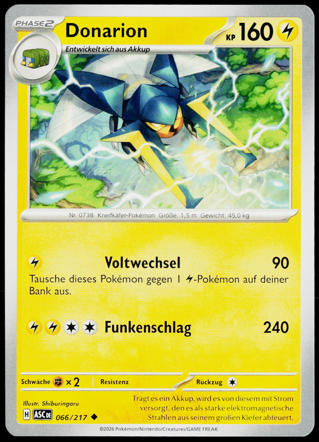 Vikavolt 066/217 DE — original front scan
