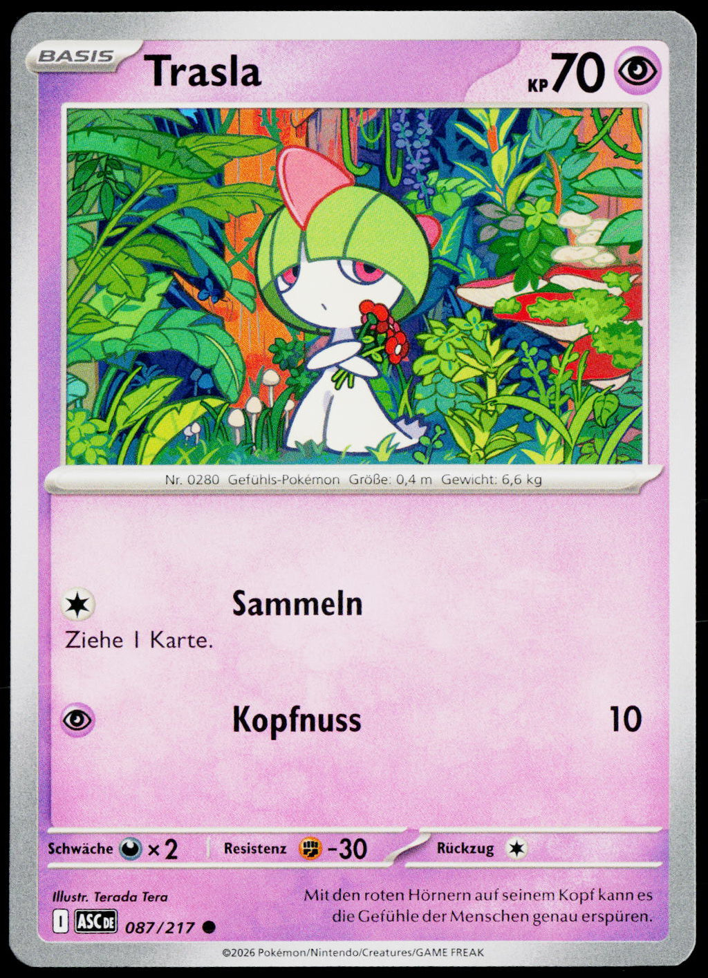 Ralts 087/217 DE — original front scan