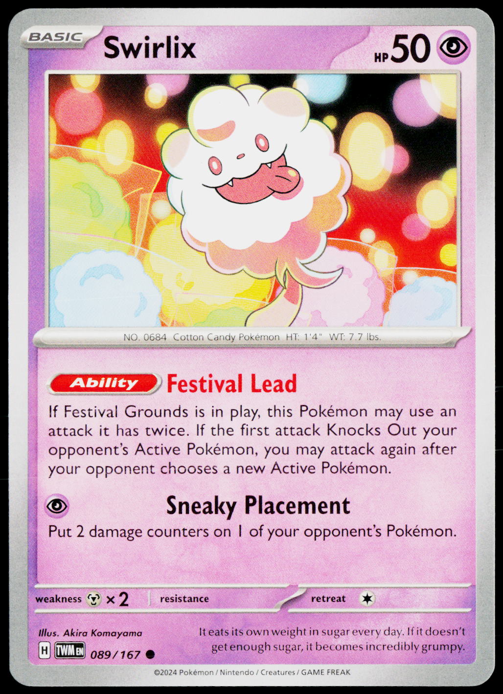 Swirlix 089/167 EN — original front scan