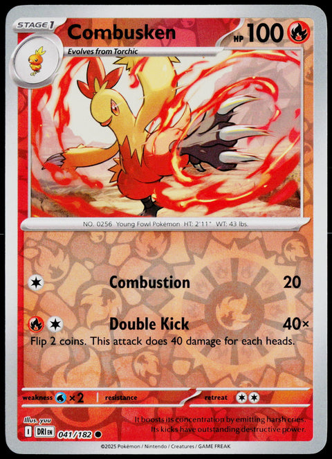 Combusken 041/182 EN — original front scan