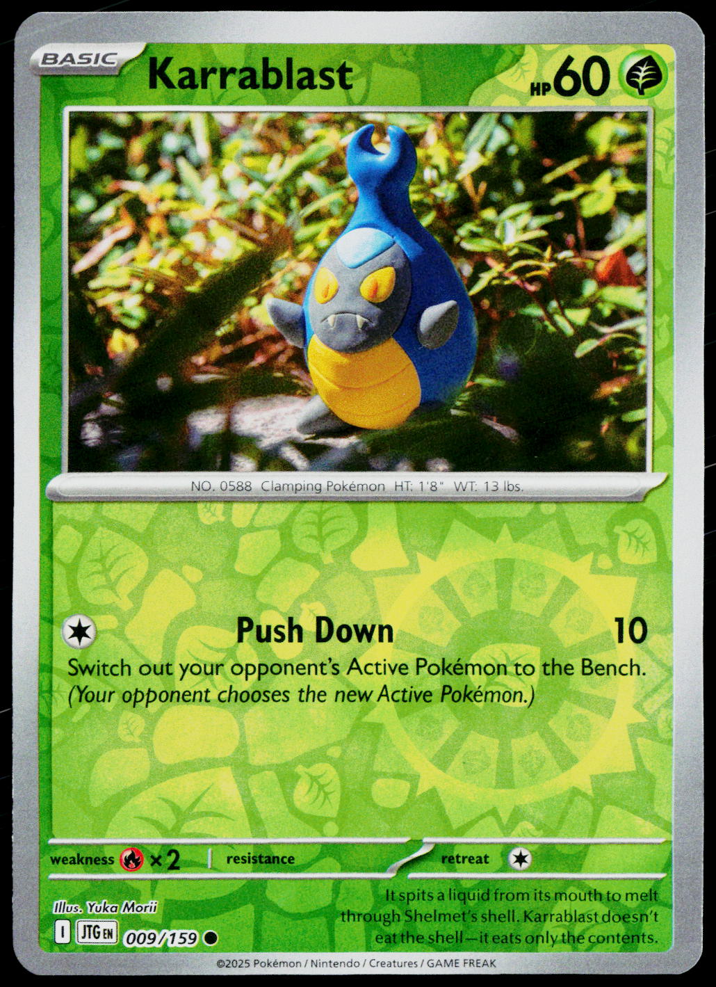 Karrablast 009/159 EN — original front scan