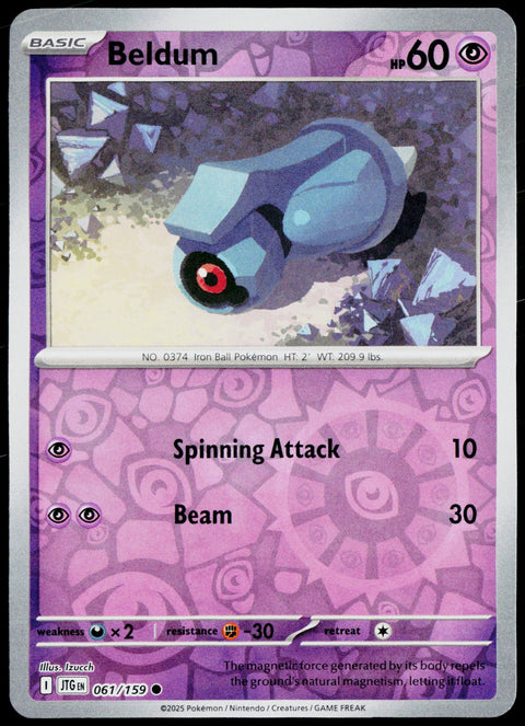 Beldum 061/159 EN — original front scan