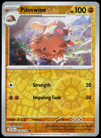 Piloswine 078/159 EN — original front scan