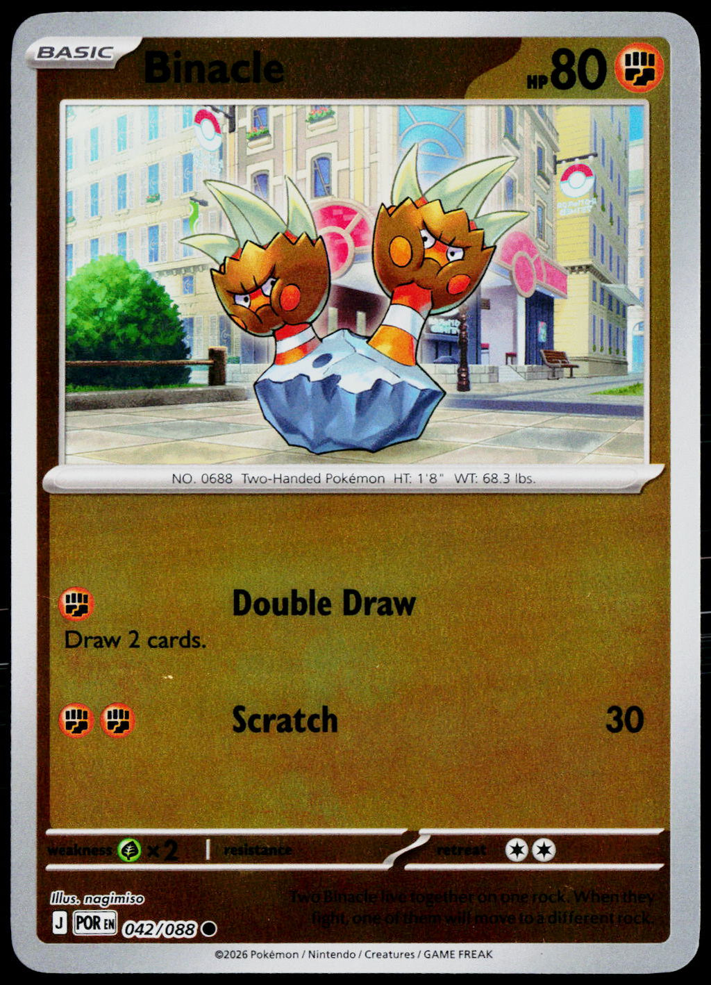 Binacle 042/088 EN — original front scan
