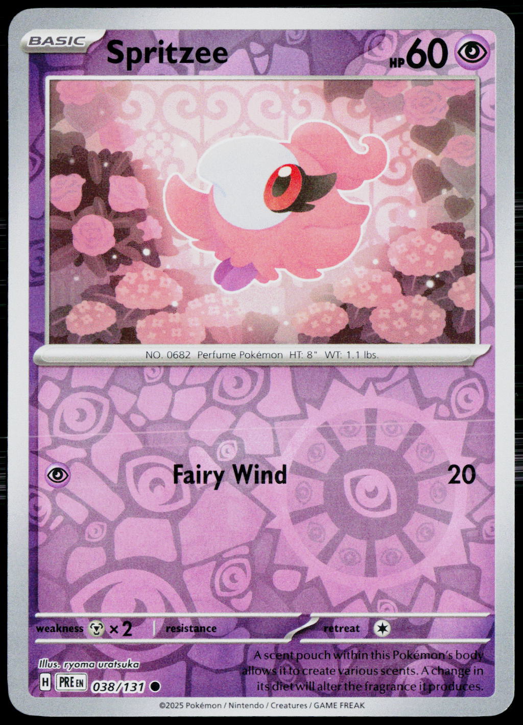 Spritzee 038/131 EN — original front scan
