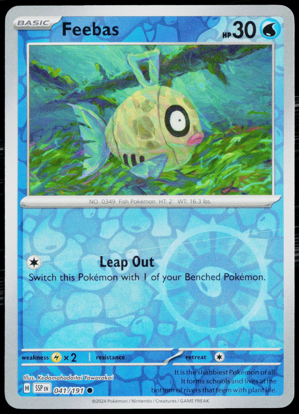 Feebas 041/191 EN — original front scan