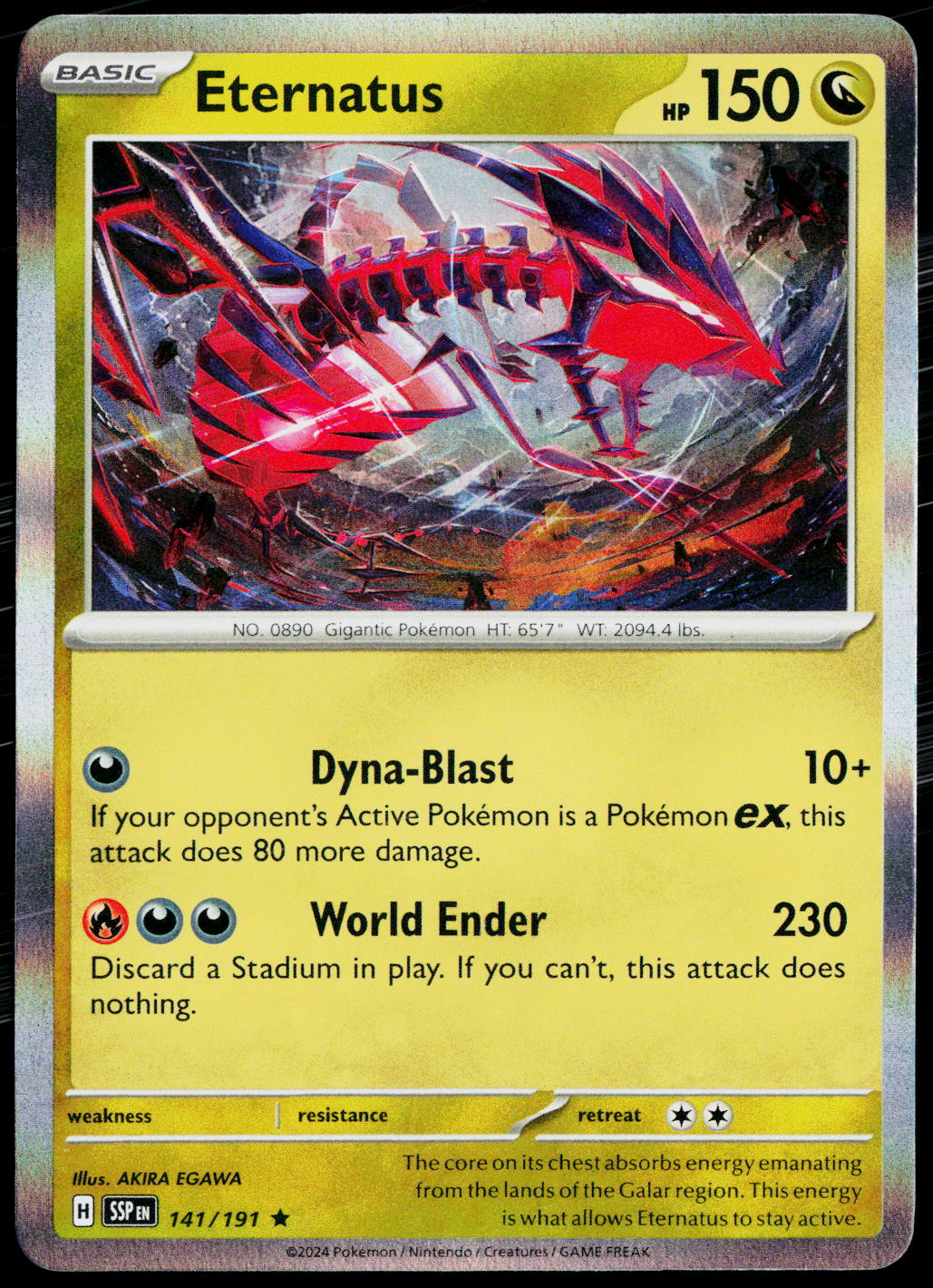 Eternatus 141/191 EN — original front scan