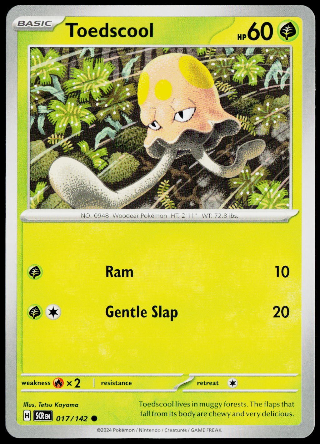 Toedscool 017/142 EN non-holo - original scanned front
