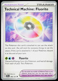 Technical Machine: Fluorite 188/191 EN non-holo - original scanned front
