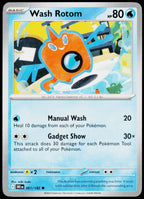 Wash Rotom 061/182 EN non-holo - original scanned front