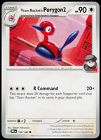 Team Rocket's Porygon2 154/182 EN non-holo - original scanned front