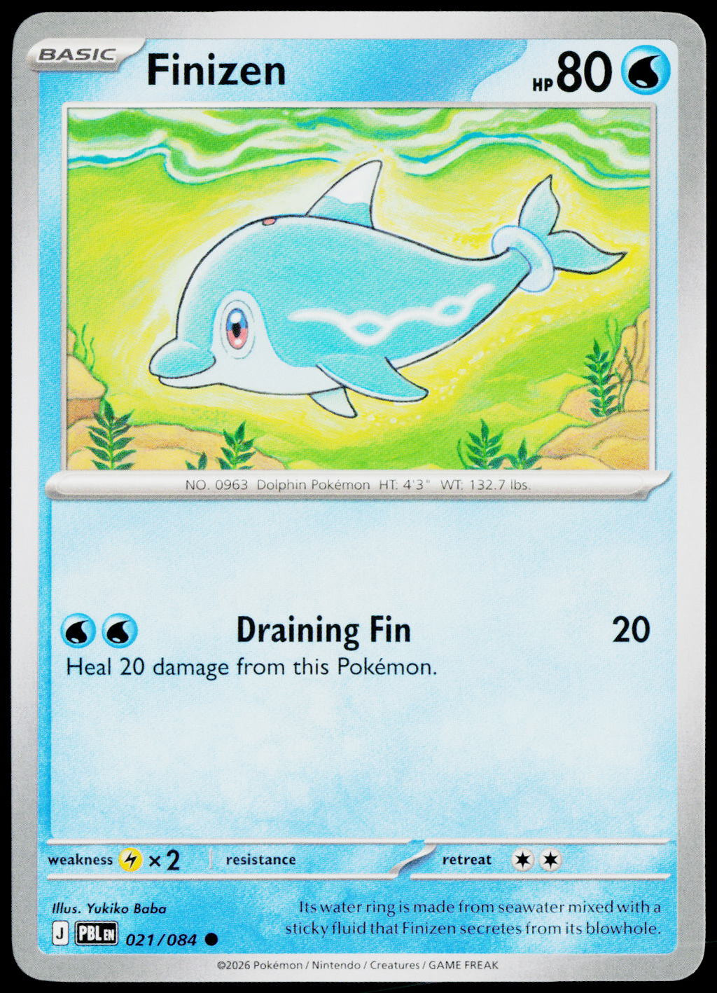 Finizen 021/084 EN non-holo - original scanned front