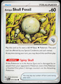Antique Skull Fossil 073/084 EN non-holo - original scanned front