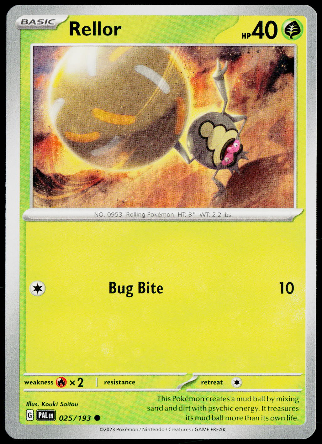 Rellor 025/193 EN non-holo - original scanned front