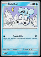 Cubchoo 025/086 EN non-holo - original scanned front