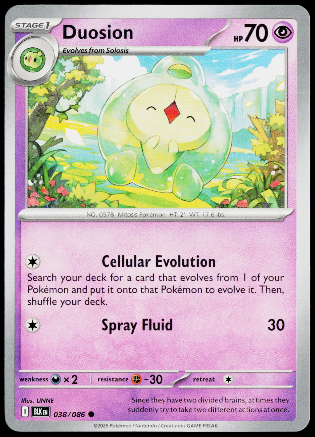Duosion 038/086 EN non-holo - original scanned front