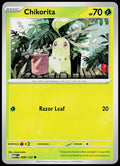 Chikorita 008/132 EN non-holo - original scanned front