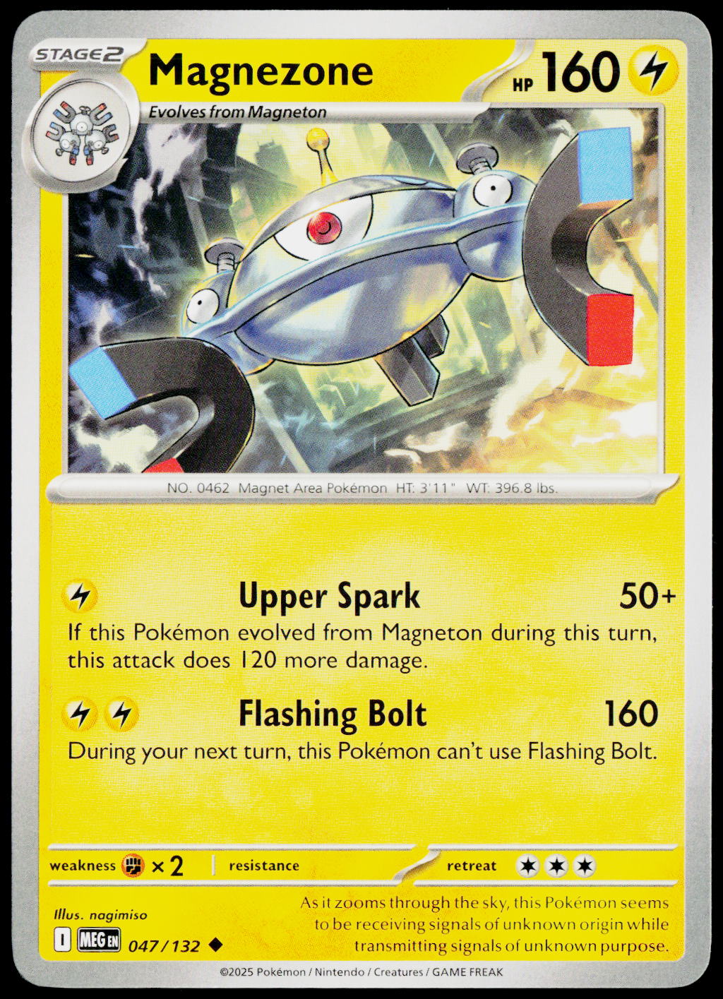 Magnezone 047/132 EN non-holo - original scanned front