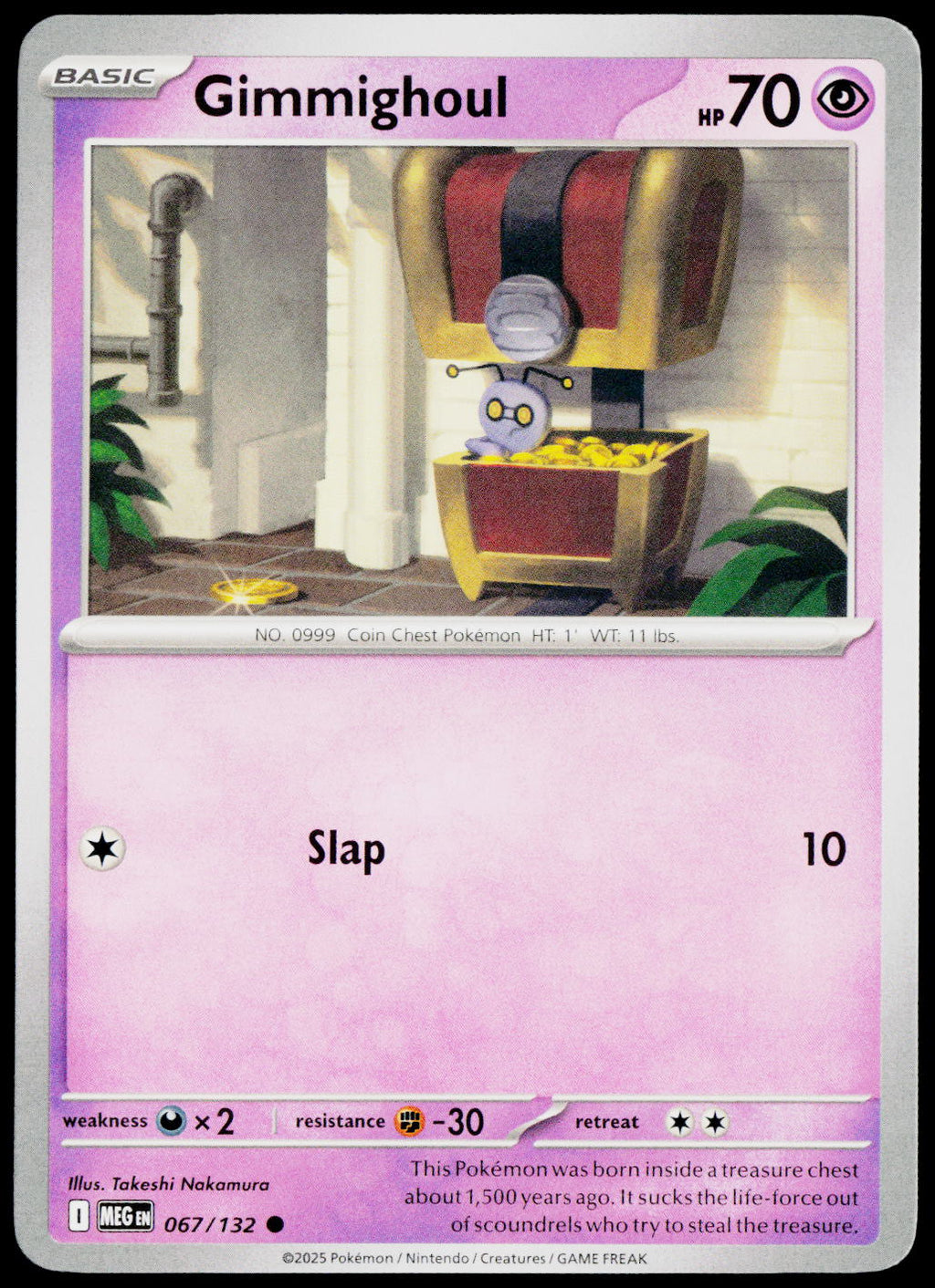 Gimmighoul 067/132 EN non-holo - original scanned front
