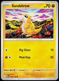 Sandshrew 068/132 EN non-holo - original scanned front