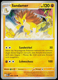 Sandslash 069/132 DE non-holo - original scanned front