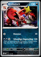 Crawdaunt 085/132 DE non-holo - original scanned front
