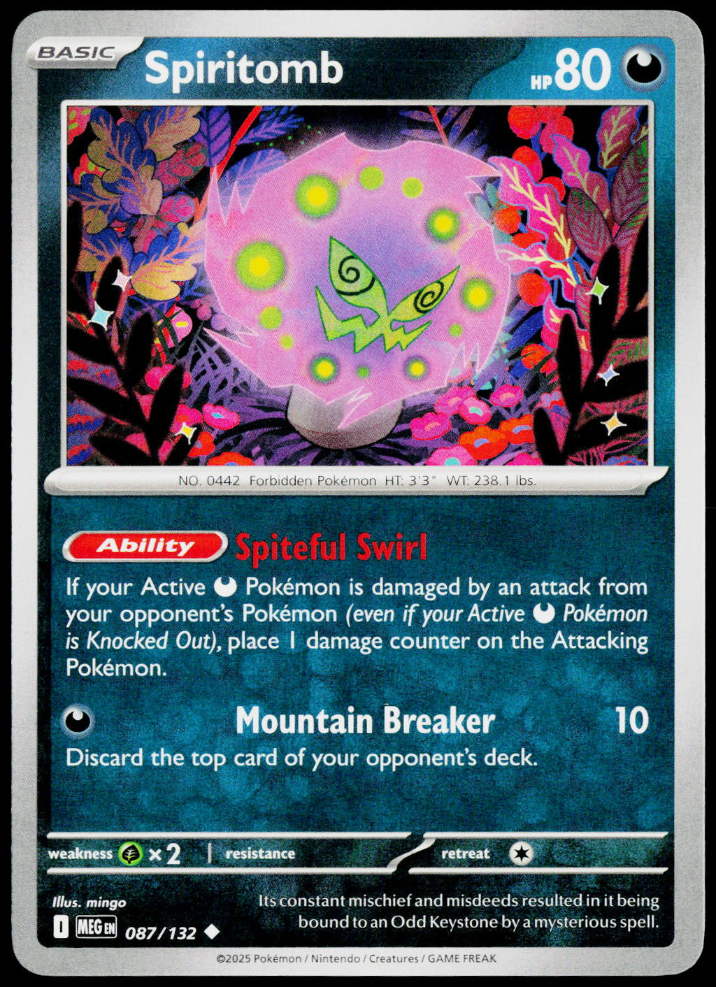 Spiritomb 087/132 EN non-holo - original scanned front