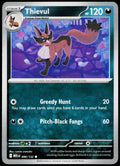 Thievul 090/132 EN non-holo - original scanned front