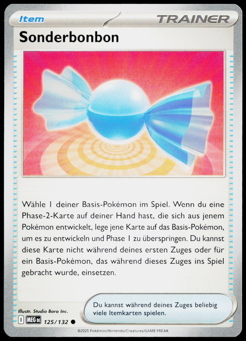 Rare Candy 125/132 DE non-holo - original scanned front