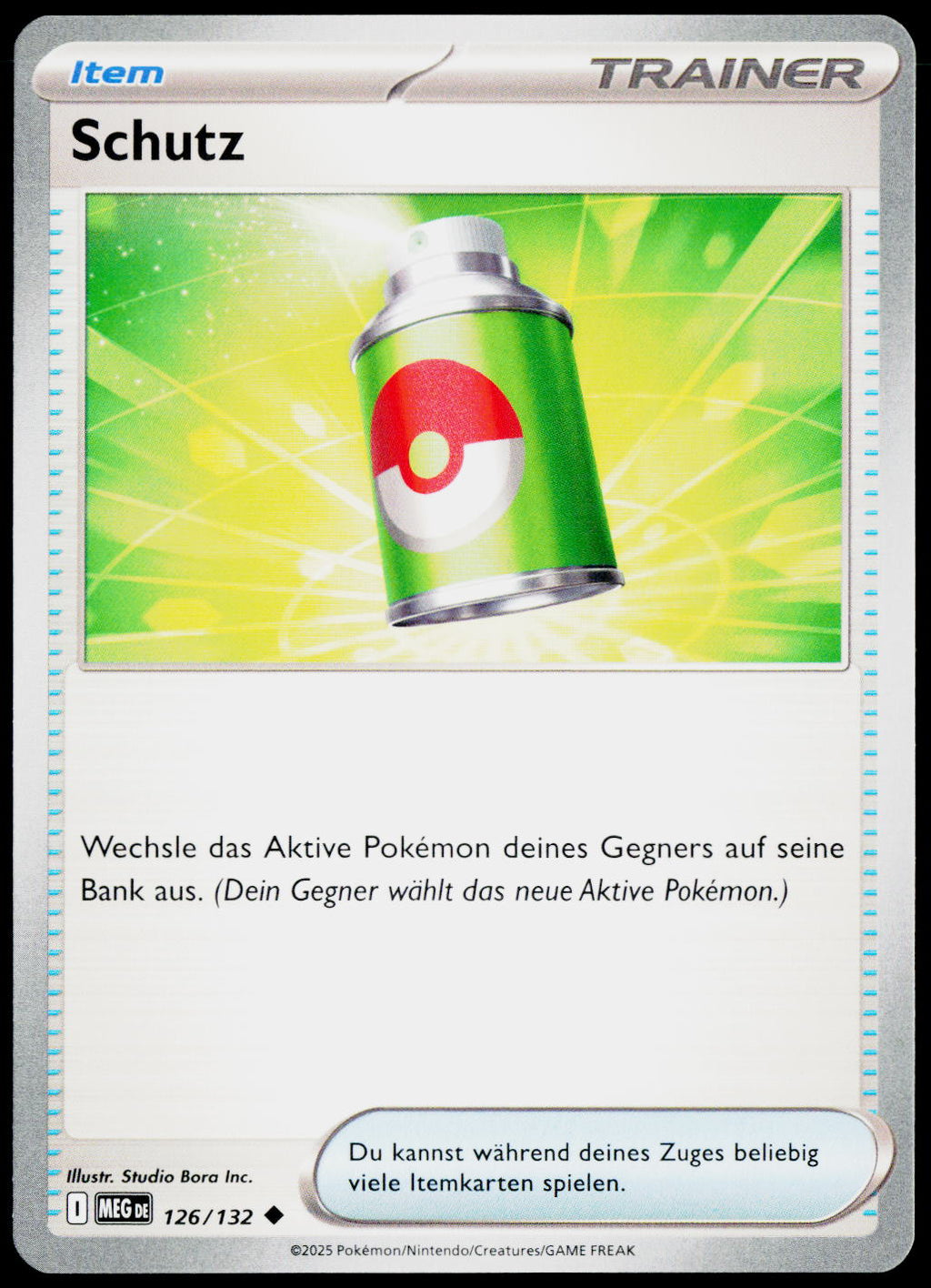 Repel 126/132 DE non-holo - original scanned front