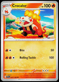 Crocalor 037/198 EN non-holo - original scanned front